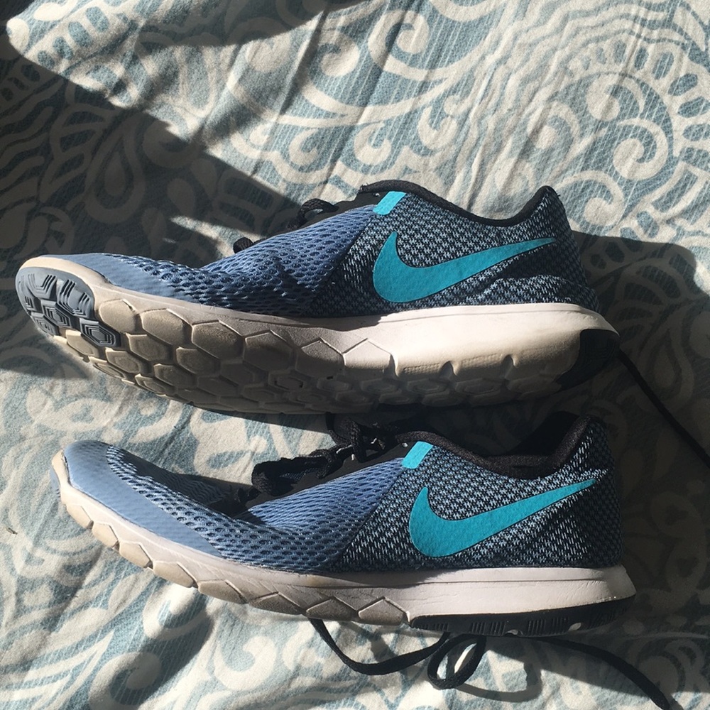 Nike Flex Experience RN6 size 8.5 blue/black